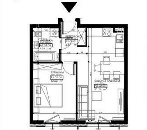 Продаж Квартира 2-кімнатна, 1/3 поверх на вул. Митна Львів
