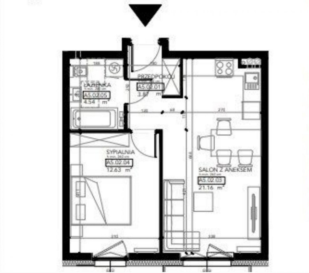 Продаж Квартира 2-кімнатна, 1/3 поверх на вул. Митна Львів - фото 2