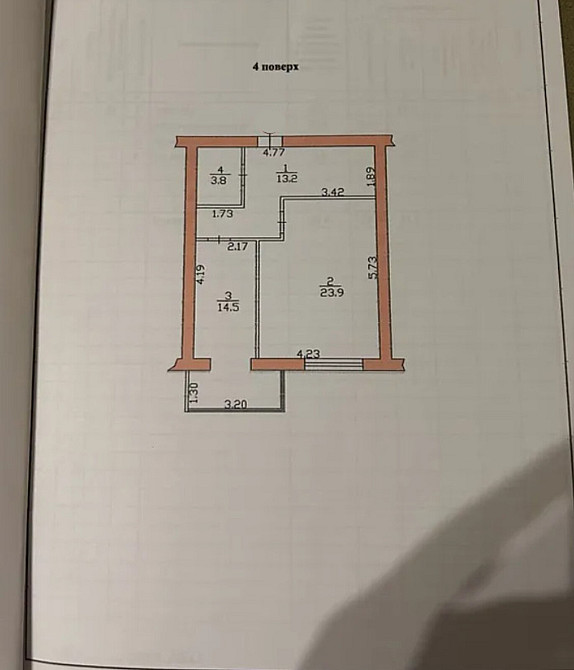 Продаж 1к квартири 55.4 кв. м на вул. За Рудкою Тернопіль - фото 16