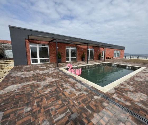 Продам новый дом в Кошарах, бассейн, первая линия лимана Кошари (Комінтернівський район)