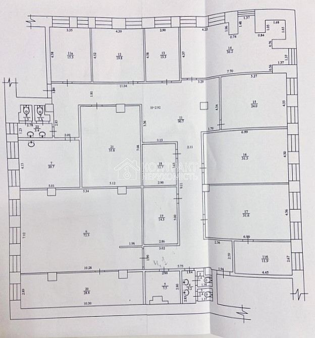 Продаж офісне приміщення на вул. Ирины Бугримовой приміщень - 20, поверх - 3/4 Харків - фото 6