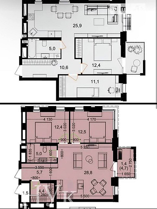 Продаж Квартира 2-кімнатна, 4/20 поверх на пров. Цегельний Винница - изображение 8