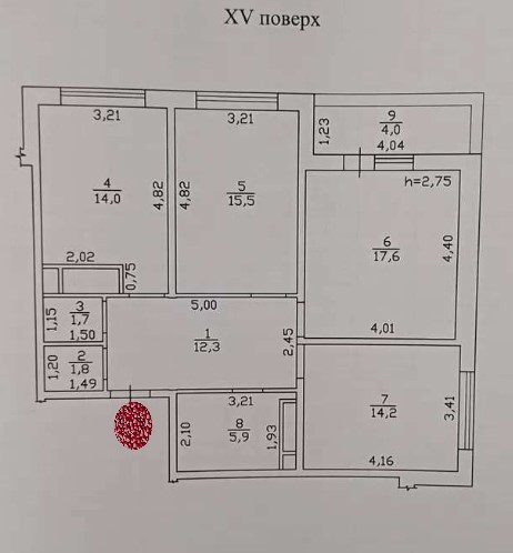 Продаж Квартира 3-кімнатна на ул. Варненская, 29 Одеса - фото 8