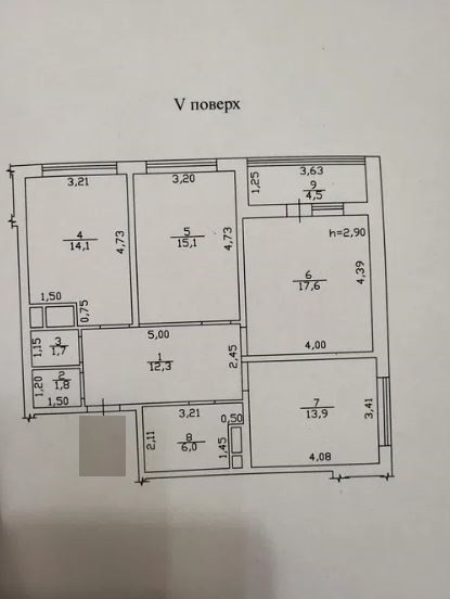 Трехкомнатная квартира в новом доме. Odessa - photo 7