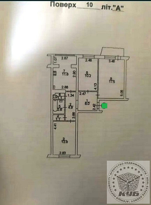 Продаж Квартира 3-кімнатна, 10/10 поверх на Стуса Василия ул., 28 Київ - фото 13