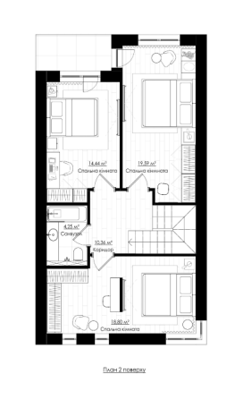 For sale 2-storey Duplex with land 2 ares 126 sq.m 4 rooms at Одеська 84/А Petropavlivska Borshchahivka