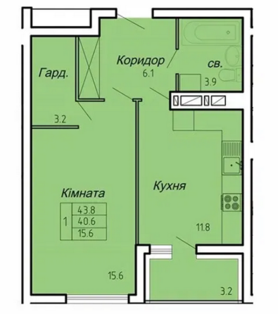 Продаж 1к квартири Тернопіль Новий Світ вул Нечая Тернопіль