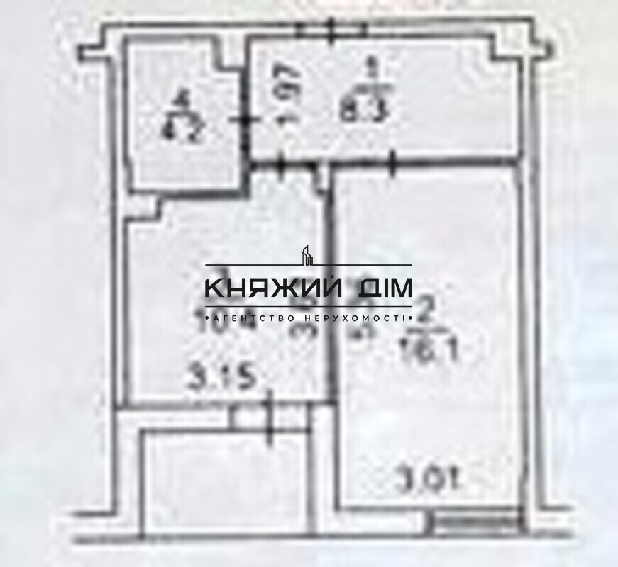 Продажа отличной 1-но к. квартиры в ЖК Комфорт Таун. № 21137545 Київ - фото 14