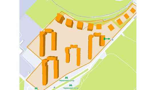 Продаж Квартира 1-кімнатна, 2/24 поверх на Бориспольская, 18 Київ