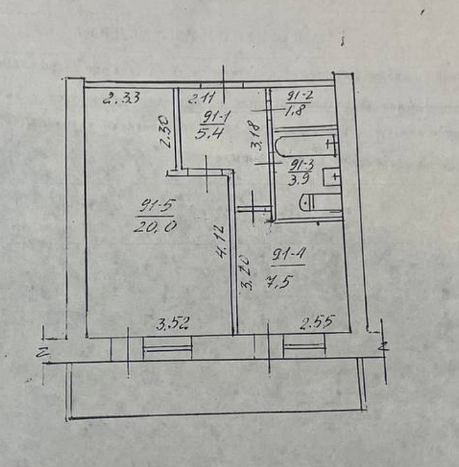 Продаж Квартира 1-кімнатна, 12/12 поверх на Березинская ул., 25 Дніпро - фото 11