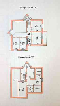 Продаж 3-поверховий Будинок з ділянкою 35 сот 348 кв.м 6 кімн. на село Левків Zhytomyr
