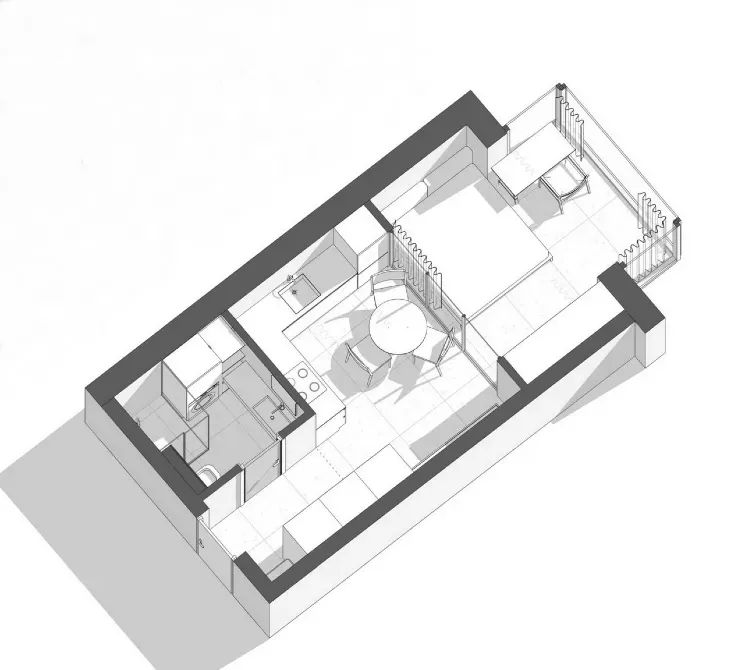 For sale 1-room Apartment 31.2 sq.m  Dnipro - photo 9