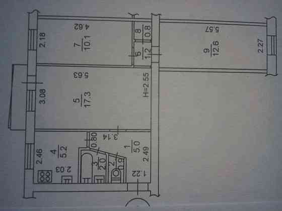 Продаж Квартира 3-кімнатна, 3/5 поверх на Бульвар Верховної ради, 31-а Київ