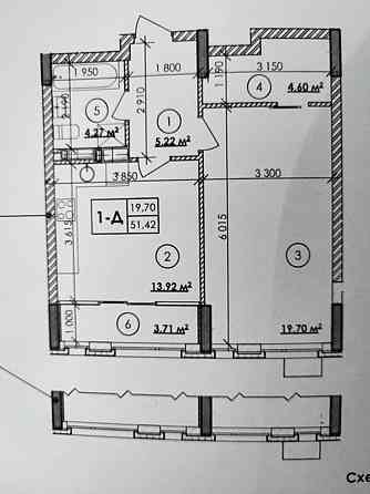 Продаж Квартира 1-кімнатна, 24/25 поверх на Каунаська, 27 Киев