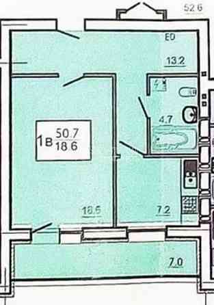 Продаж Квартира 1-кімнатна, 2/16 поверх на вул. Героїв Праці Харьков