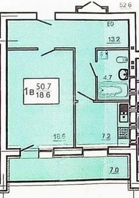 Продаж Квартира 1-кімнатна, 2/16 поверх на вул. Героїв Праці Харків - фото 2
