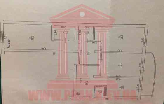 Продаж 3к Квартира 122.7 кв.м  