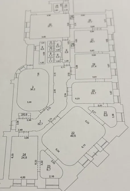 For sale Space In Residential Building area 325 sq.m floor 1 at Маразлиевская Odessa - photo 19