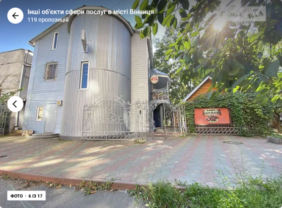 Оренда приміщення вільного призначення на Келецька поверх - 1/3 Винница