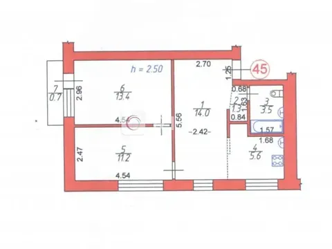 Продаж 3к Квартира 50 кв.м Перемоги проспект 13 Луцьк - фото 6