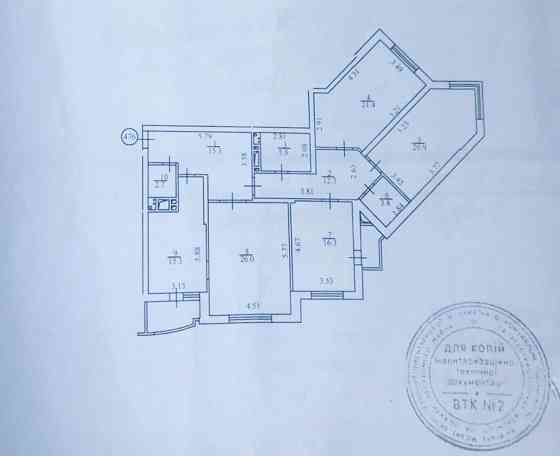 Продаж Квартира 4-кімнатна, 10/34 поверх на Княжий Затон вул., д. 21 Київ