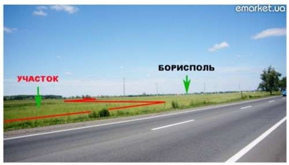 Продаж земельної ділянки 3 га на фасад трассы Киев-Харьков Бориспіль - фото 1