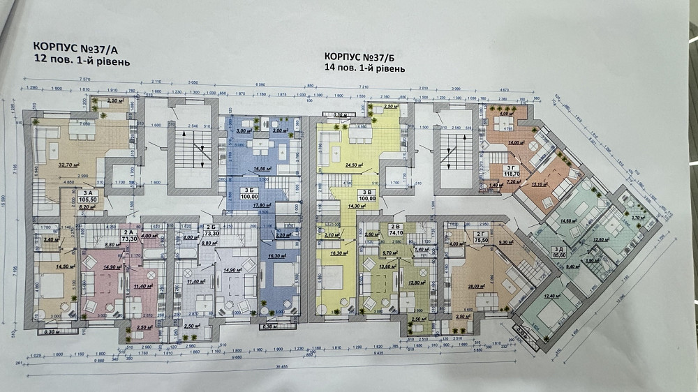Продаж Квартира 3-кімнатна, 14/15 поверх на Княгинин 44 Івано-Франківськ - фото 2