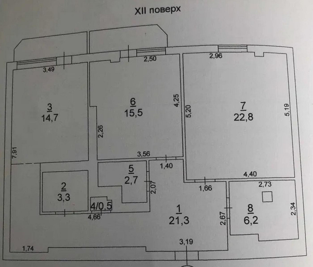 Продаж Квартира 2-кімнатна, 12/16 поверх на Солнечная ул. Одеса - фото 13