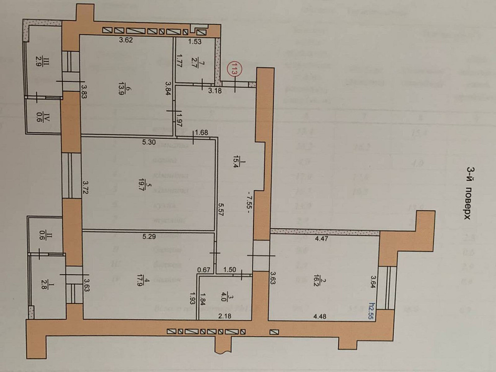 Продаж Квартира 3-кімнатна, 3/9 поверх на вул. Лепкого Б. Ternopil' - photo 16