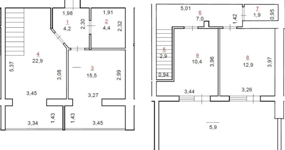 Продаж 3к Квартира 78 кв.м Рихліка Житомир - изображение 4