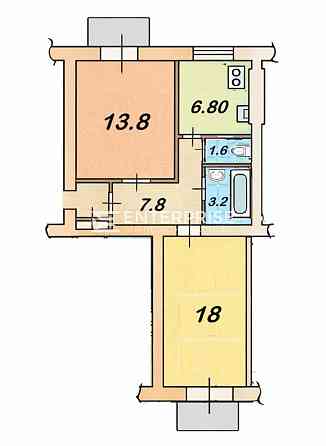 Продаж Квартира 2-кімнатна, 5/5 поверх на вул. Леоніда Каденюка Киев