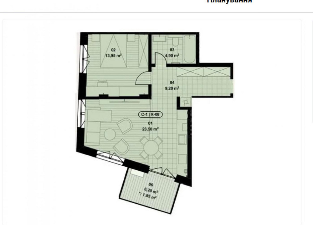 Продаж Квартира на улица Івана Франка 114Б Vynnyky - photo 5