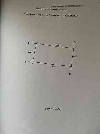 Продаж земельної ділянки 8 соток Бібрка