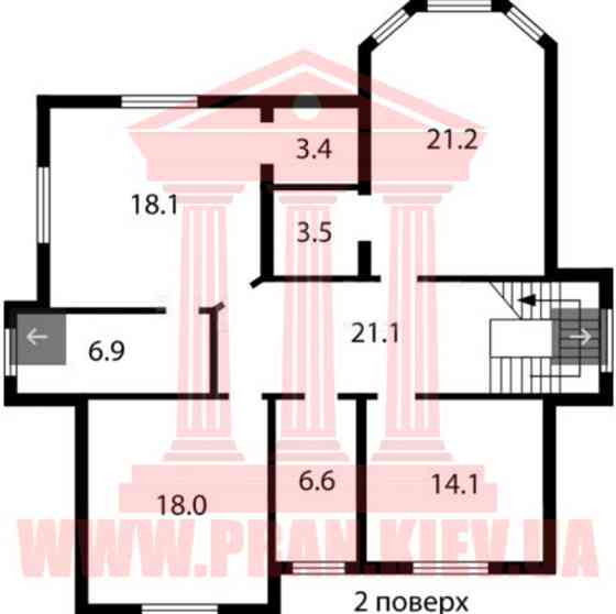 Продаж 3-поверховий Будинок з ділянкою 13 сот 350 кв.м   Гора