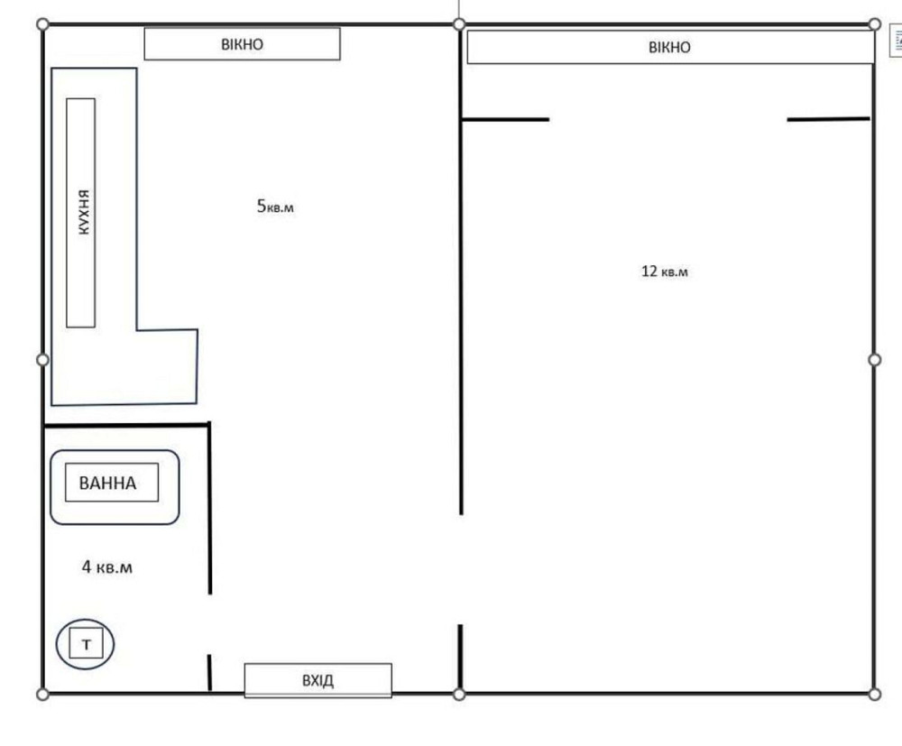 Продаж Квартира 1-кімнатна, 6/9 поверх на Малишка, 27 Київ - фото 13