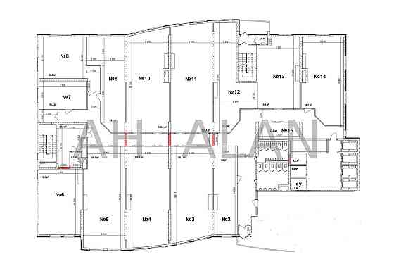 Оренда офісне приміщення на Ушинського вул., 40 поверх - 9/14 Київ