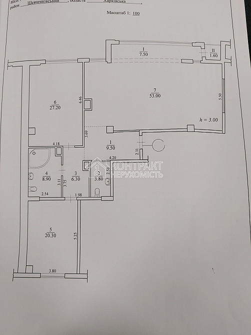 Продаж Квартира 3-кімнатна, 2/14 поверх на вул. Професорська Kharkiv - photo 20