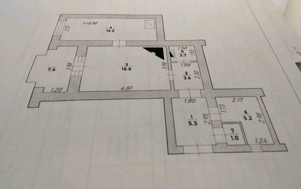 Продаж Квартира 2-кімнатна, 3/3 поверх на вул. Грушевського М. Івано-Франківськ - фото 2