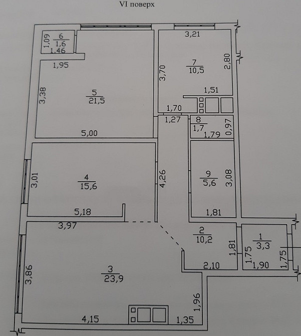 3-х комнатная квартира в новом доме на улице Тенистой. Одеса - фото 14