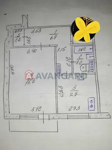 Продаж 1к Квартира 37 кв.м Стародніпровська (Воронезька) вулиця 8 Запоріжжя - фото 7