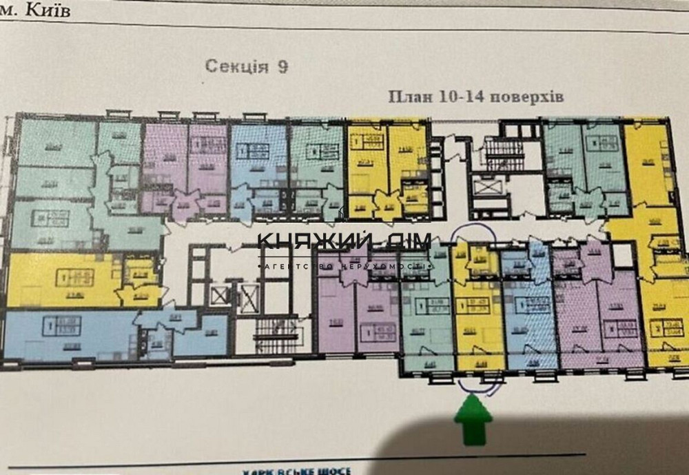 Продаж 1к.кв. в ЖК Olympik Park, 9 будинок, Бориспільська 3хв. ходьби. № 21142696 Київ - фото 5