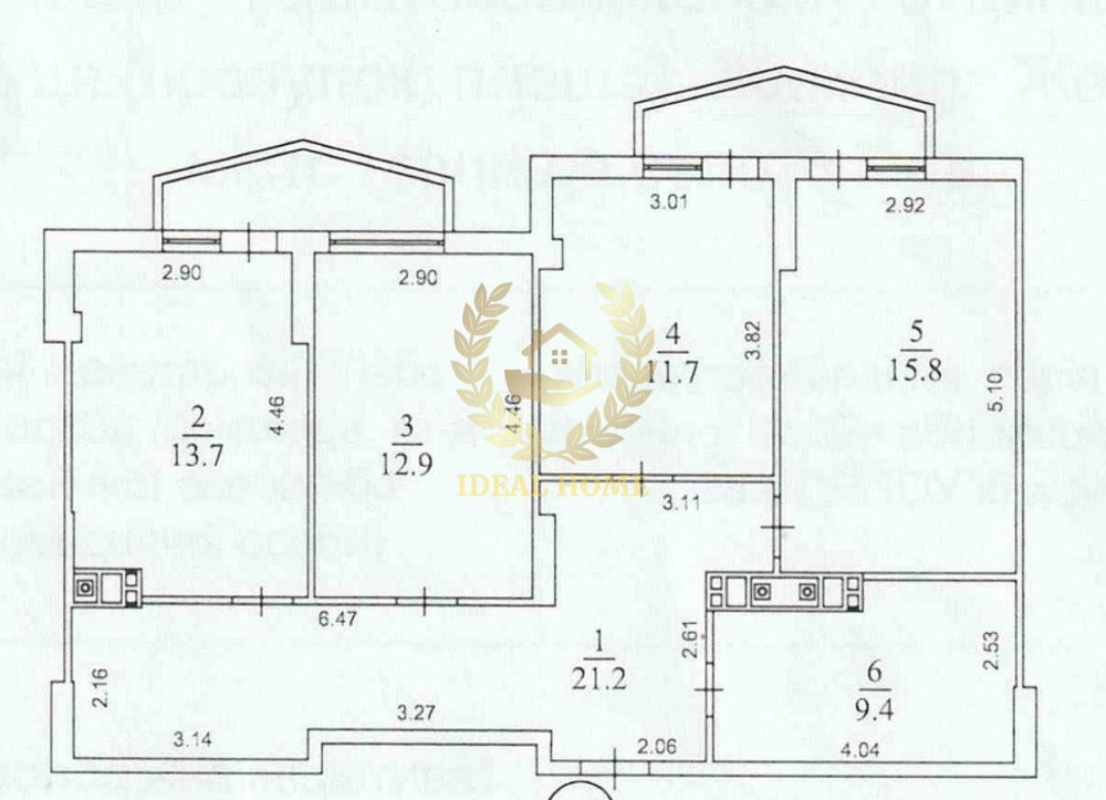 Продам 3-кімнатну квартиру по вул. Жабаєва Жамбіла Київ - фото 4