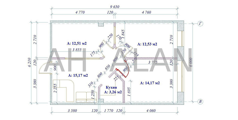 Оренда офісне приміщення на Деміївська вул., 119Х приміщень - 3, поверх - 2/5 Київ - фото 7