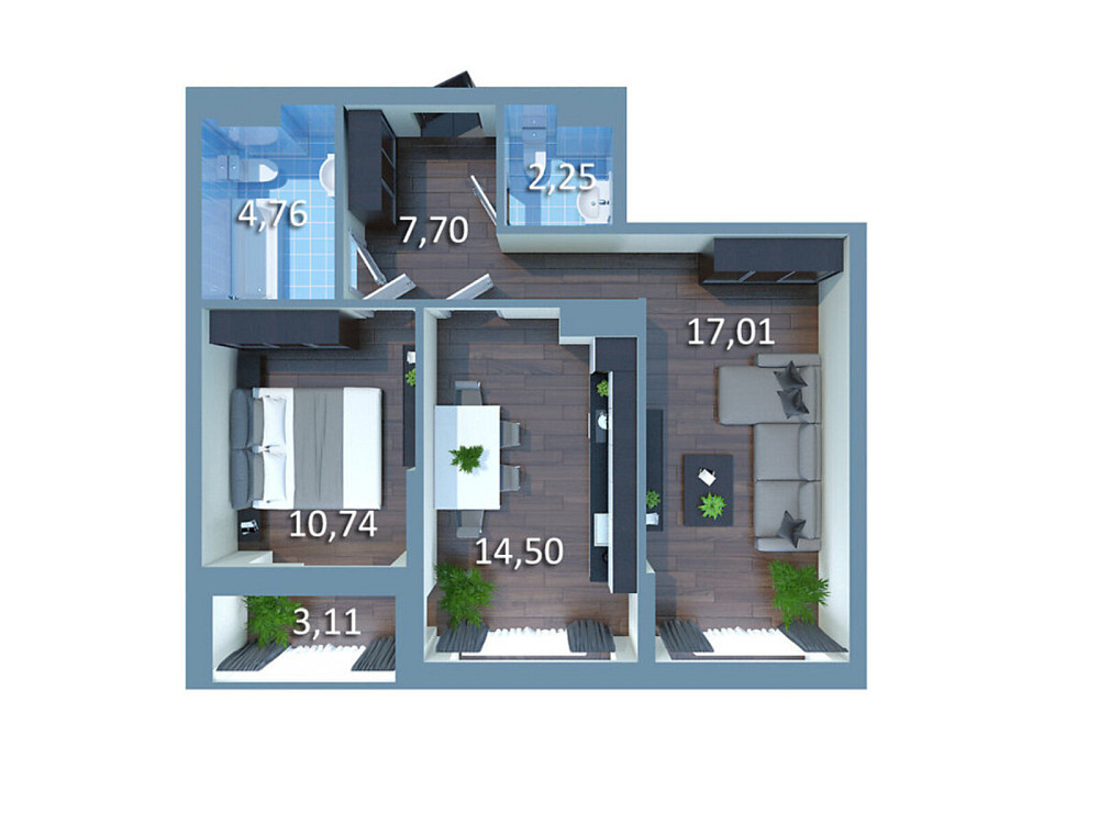 Продаж Квартира 2-кімнатна, 8/26 поверх на Причальна, 11 Kiev - photo 4