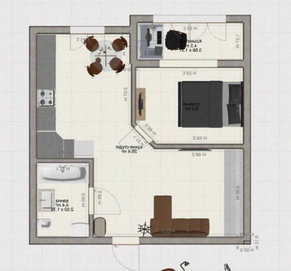 Продаж Квартира 1-кімнатна, 7/10 поверх на Горбачевського вул., 40Б Ивано-Франковск - изображение 3