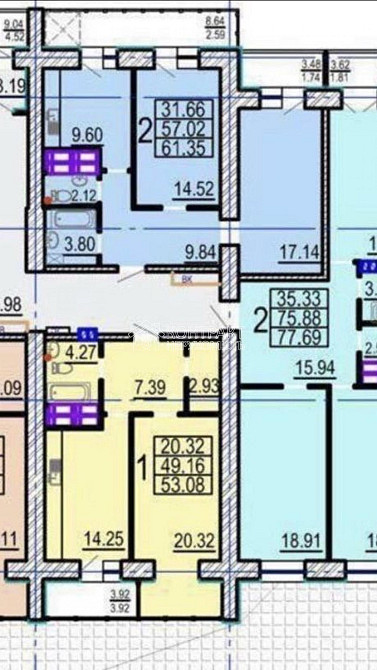 Продаж Квартира 2-кімнатна, 2/15 поверх на вул. Клочківська Харків - фото 1