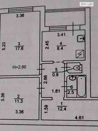 Оренда Квартира 2-кімнатна, 13/16 поверх на Лариса Руденко, 10 Київ