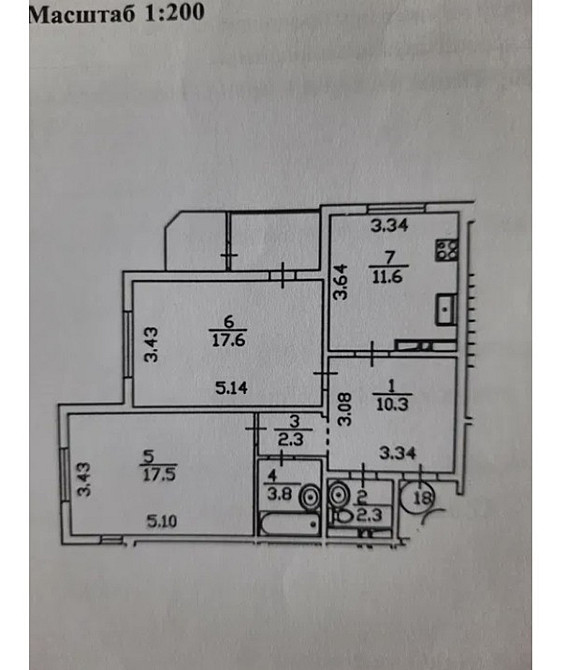 2-кімнатна, Феодосійський пров., 14а, Голосіївський Kiev - photo 14