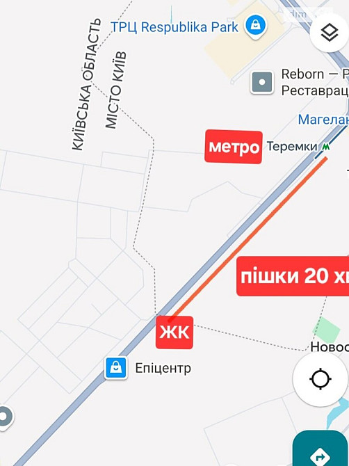 Оренда Квартира 1-кімнатна, 23/25 поверх на Приміська, 22б Київ - фото 13