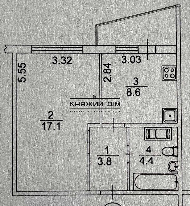 Продаж 1к квартири , вул. Бориса Гмирі 16.м.Осокорки Київ - фото 11